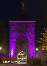 Hachtor beleuchtet
