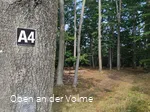 Der dort herführende Wanderweg A4