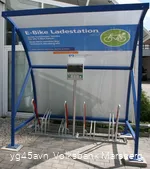 E-Bike-Ladestation Volksbank Marsberg