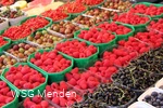 Frische Produkte auf dem Mendener Wochenmarkt