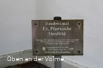 Infotafel Baudenkmal