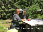Pause am Dreiherrnstein