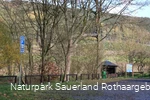 Blick auf den Wanderparkplatz Rammstall