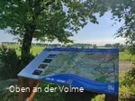 Die Infotafel am Rastplatz mit toller Aussicht