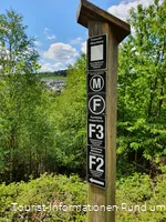 Wegweiser in Meschede-Freienohl (F) (M) F2, F3 Rundweg Küppelturm