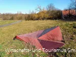 Wegmarke Bodenfaltung