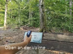 Sagenplakette mit QR-Code