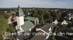 Luftbild der Kirche in Halver