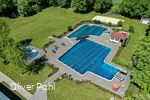 Freibad Draufsicht