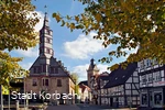 Rathaus, Kilianskirche und Stechbahn