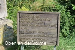 Die Infotafel des Haferkastens