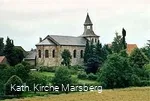 Rückansicht Kath. Kirche St. Hubertus Heddinghause