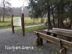 Der Wanderparkplatz Kohlwedertal bei Meschede
