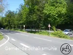 Gut zu erreichen: der Parkplatz unterhalb der Glör