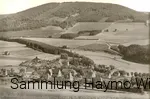 Gleidorf mit seiner Bahnanlage unten um 1938