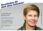Visitenkarte Zickau
