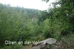 Waldsofa mit Sagenplakette