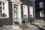 Eingang zu einem der Häuser